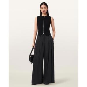 AllSaints Poppy Satin Straight Leg Trouser